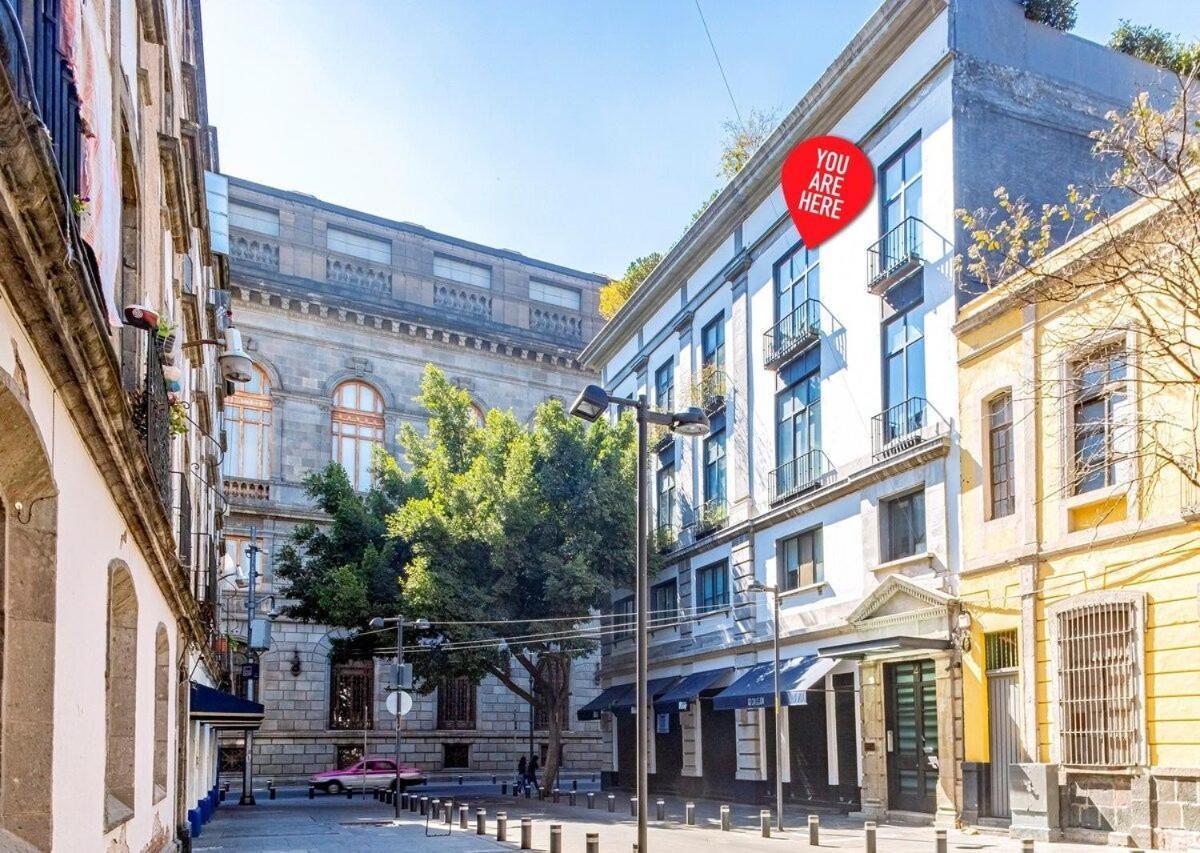 Appartamento Loft Boho En El Centro Historico Imperdible Città del Messico Esterno foto