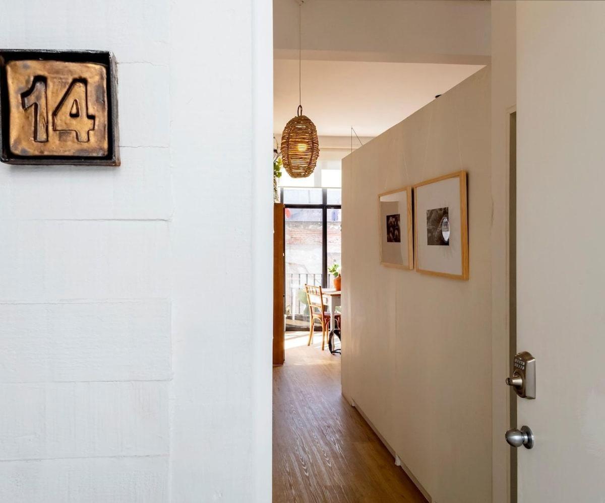 Appartamento Loft Boho En El Centro Historico Imperdible Città del Messico Esterno foto